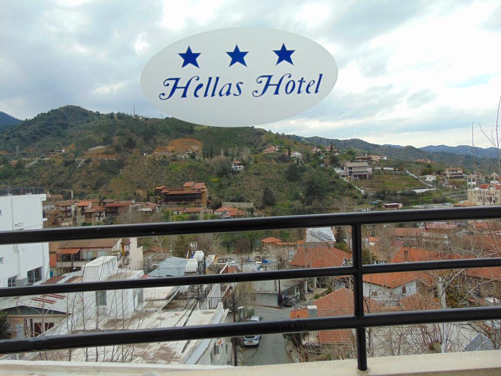 Hellas Hotel Kakopetria Exterior foto